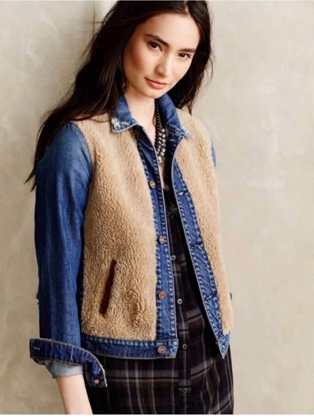 Mother Denim  cabin fever Sherpa Jacket